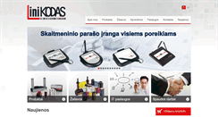 Desktop Screenshot of linikodas.com